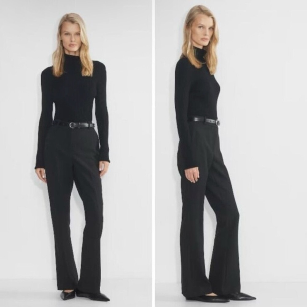 Aritzia Program Pant Black Boot-Cut Flare Pants